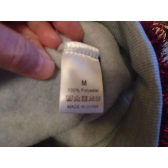 Ugly Christmas Sweater Parties size Medium Lights up ugly Xmas Sweatshirt  NEW - Picture 5 of 5